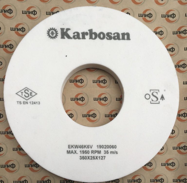 Шлифовальный круг 350x25x127 EKW F46 K 6 V » Abrasive Tools г. Харьков